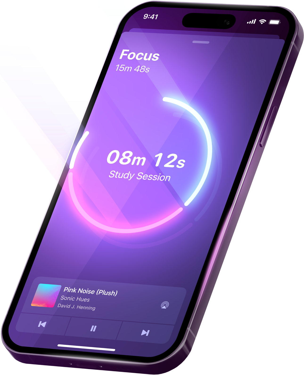 Kaura Focus App Timer on iPhone